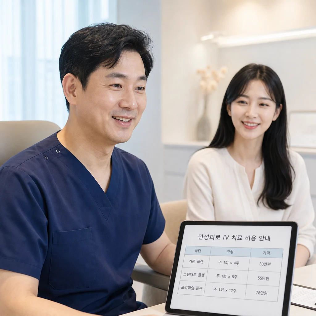 중랑구 만성피로수액 비용은 얼마인가요?